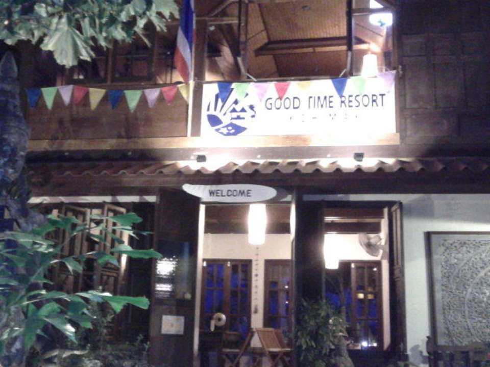 Eingang Hotel Good Time Resort