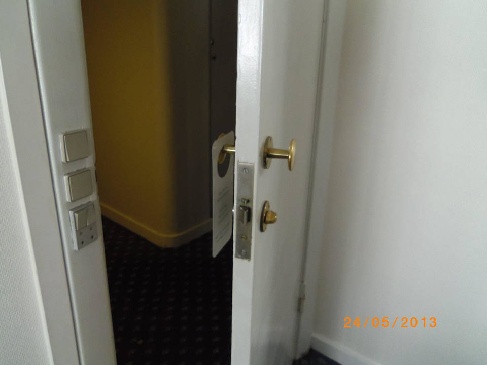 Zimmertür Hotel Christian IV