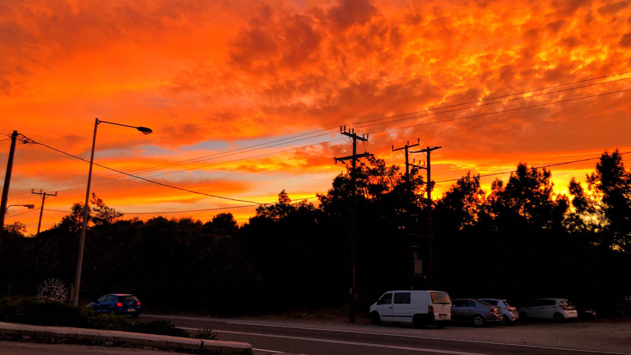 Ausblick Ekaterini Hotel
