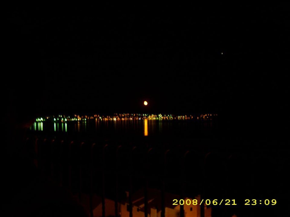 Ausblick bei Nacht Appartementhaus Babic