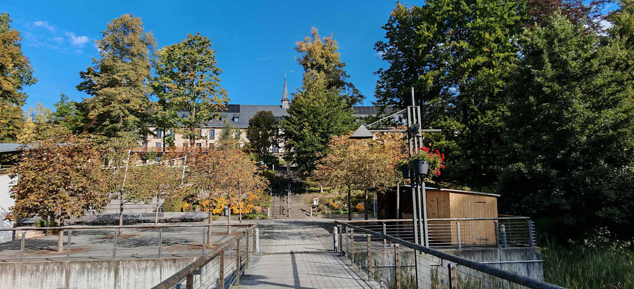 Gartenanlage Santé Royale Warmbad Wolkenstein