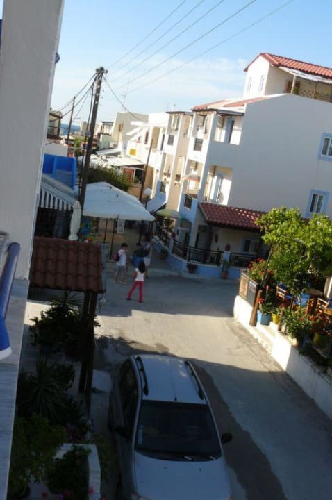 Zimmerausblick Diana Studios