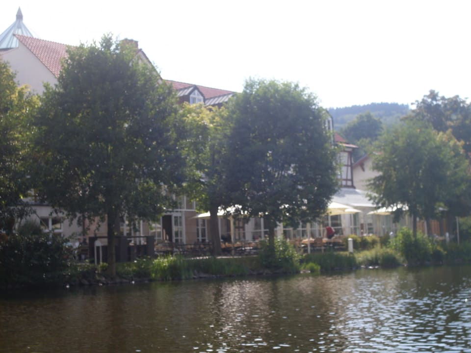 Blick auf das Hotel Landhaus Zu den Rothen Forellen