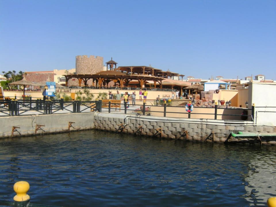 Teil der Meerwasserlagune Pickalbatros Dana Beach Resort - Hurghada