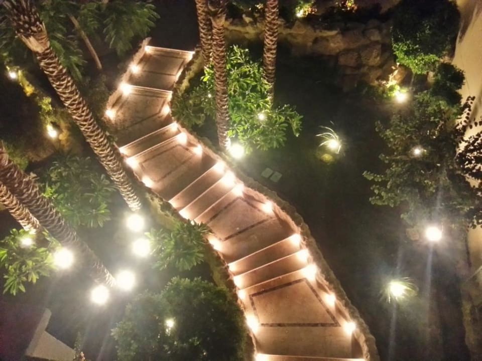 Zimmerausblick am Abend Makadi Spa - Adults only