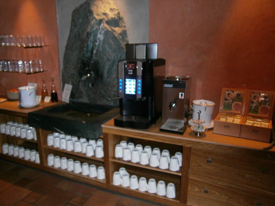 Kaffeemaschine Hotel Post Lermoos