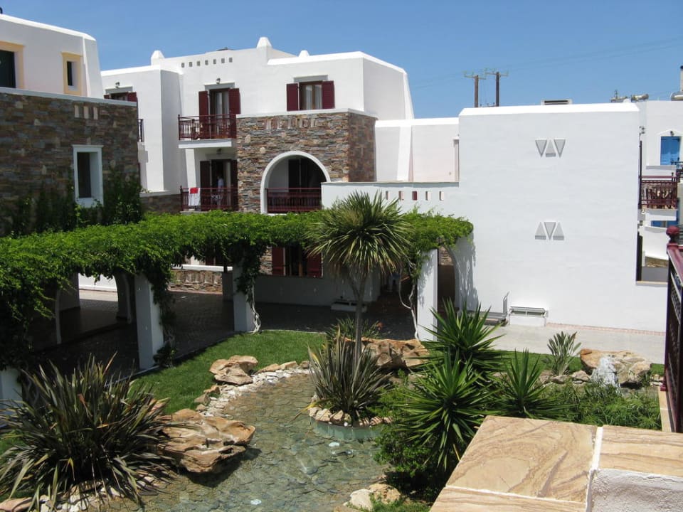 Ausblick von Balkon Naxos Resort Beach Hotel