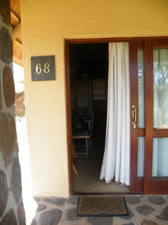 Eingang vom Zimmer Hannah Game Lodge