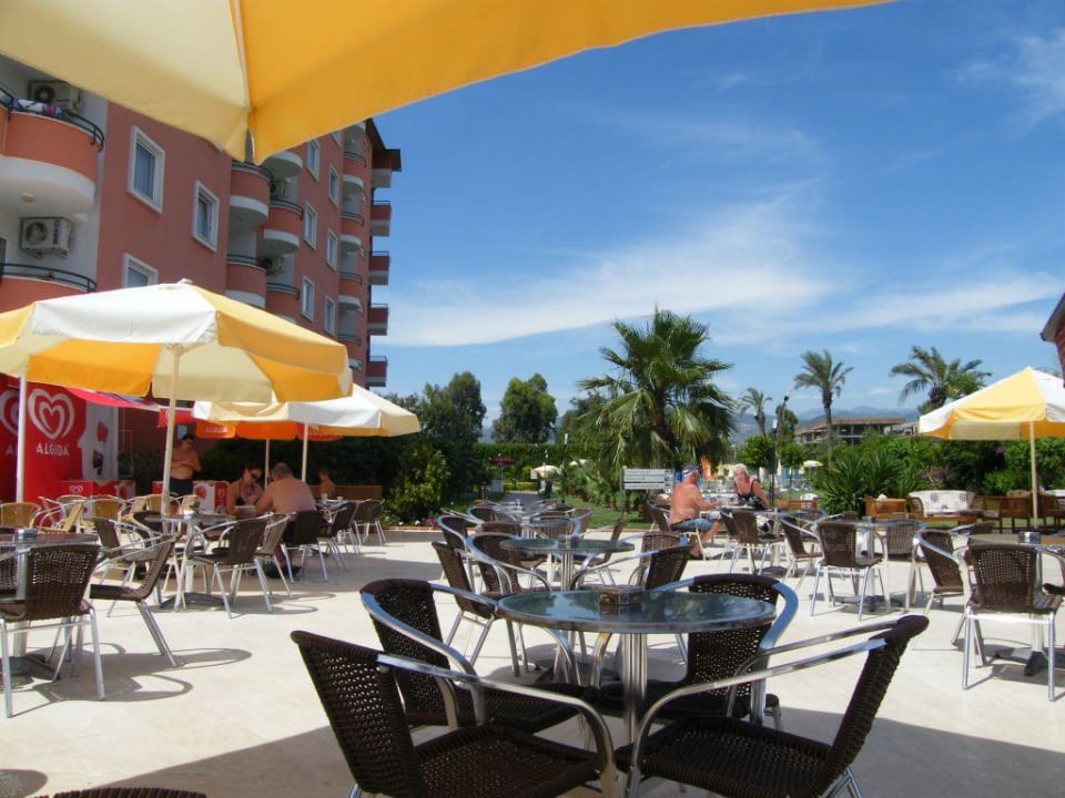 Возле blue bar Hotel Royal Garden Beach