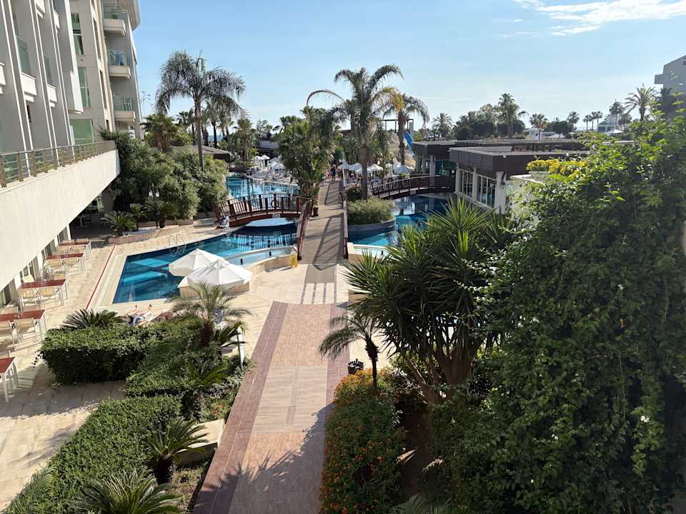 Gartenanlage Sunis Evren Beach Resort Hotel & Spa