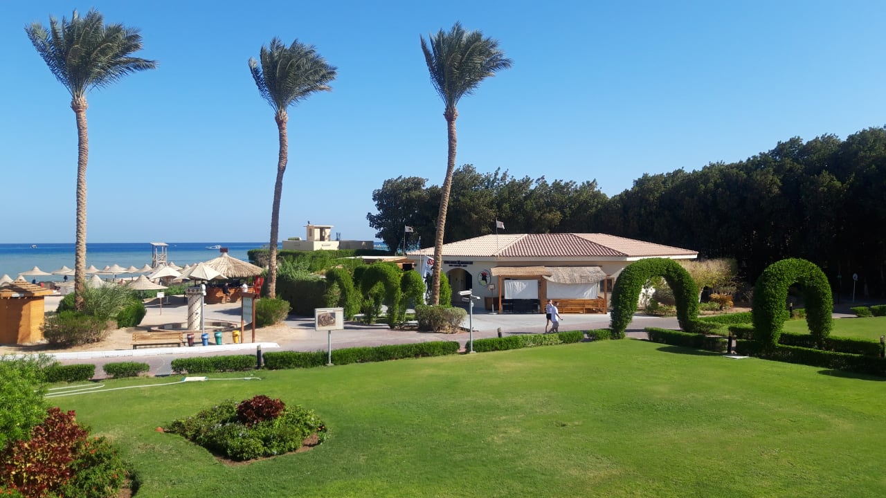 Gartenanlage Cleopatra Luxury Resort Makadi Bay