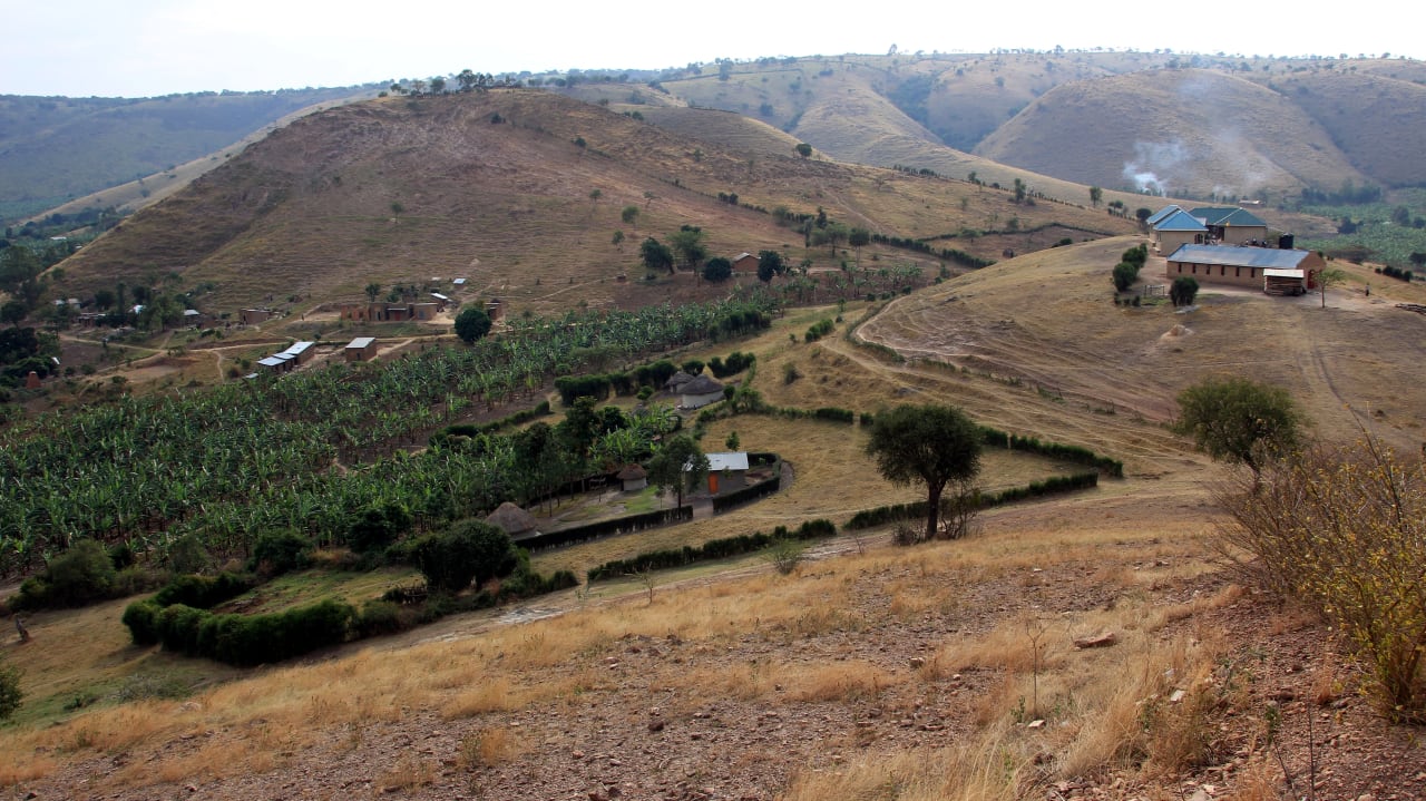 Ausblick Eagle's Nest Camp Mburo