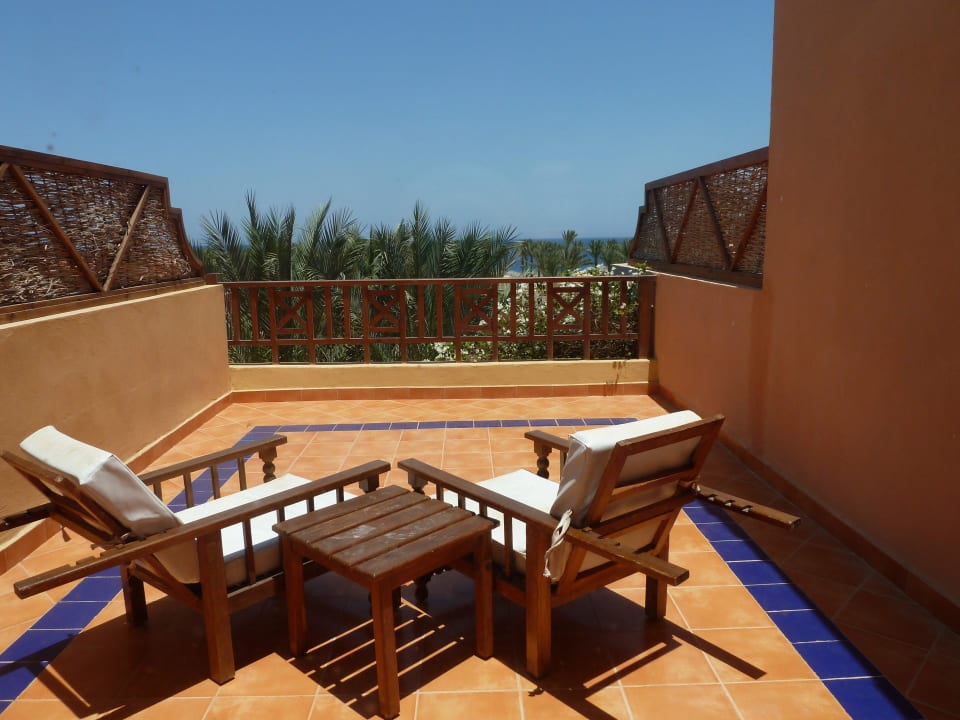 Balkon mit Meerblick Grand Makadi