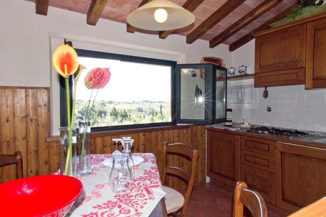 Begonia appartamento vacanze - Il Borraccio cucina Villa Il Borraccio