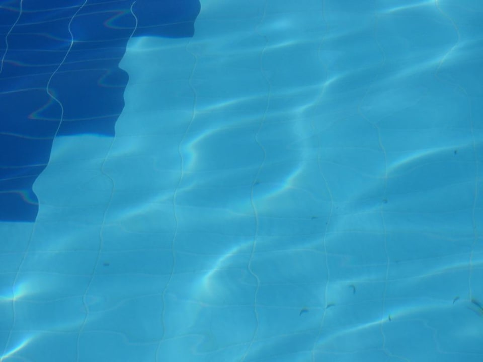 Blätter am Poolboden Monachus Family Resort Sorgun