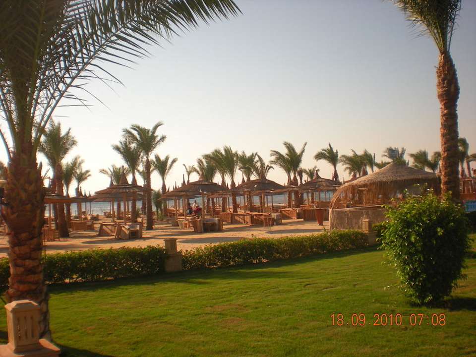 Plaża widok z ogrodu Pickalbatros Palace Resort