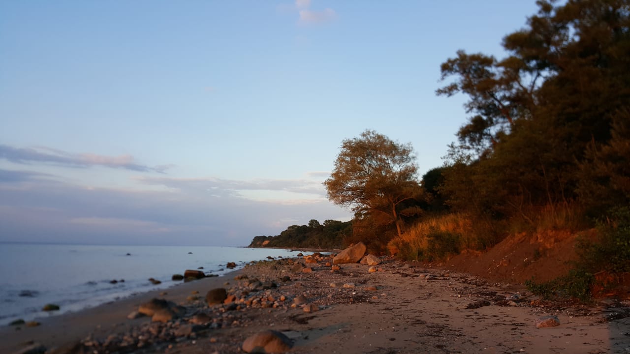 Strand Bauwagen Apfel