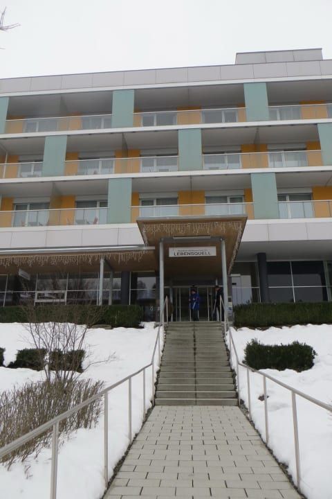 Eingangsbereich Gesundheitsresort Lebensquell Bad Zell
