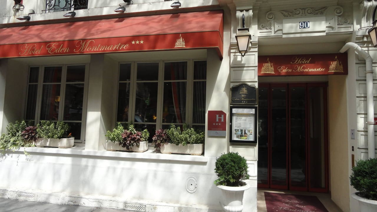 Außenansicht Hotel Eden Montmartre