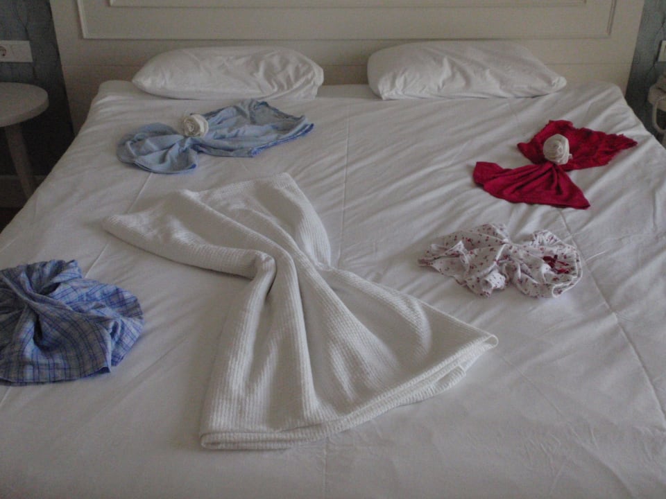 Dekoration der Zimmermädchen Sentido Trendy Verbena Beach