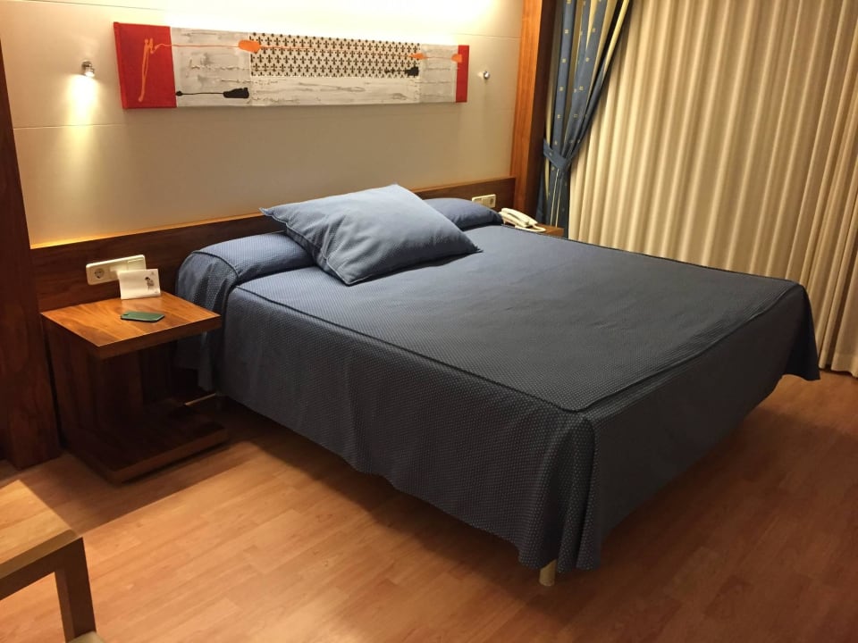 Blick auf das Bett Hipotels La Geria