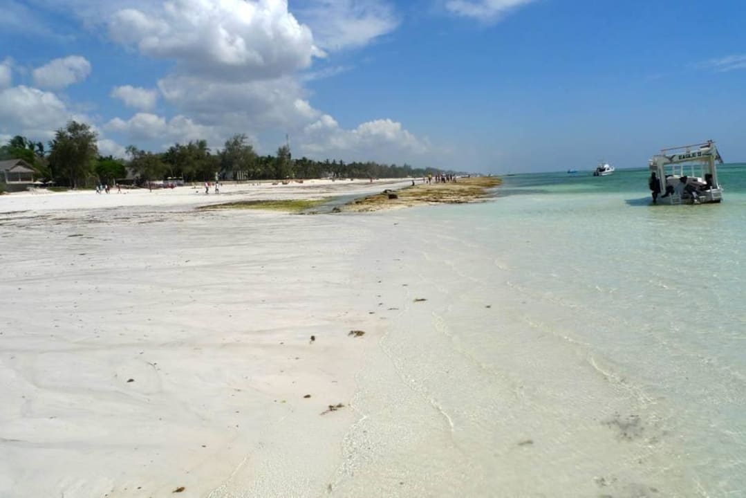 Strand bei Ebbe Hotel Papillon Lagoon Reef