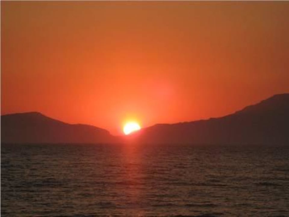 Die Sonne geht unter Hotel Esperia