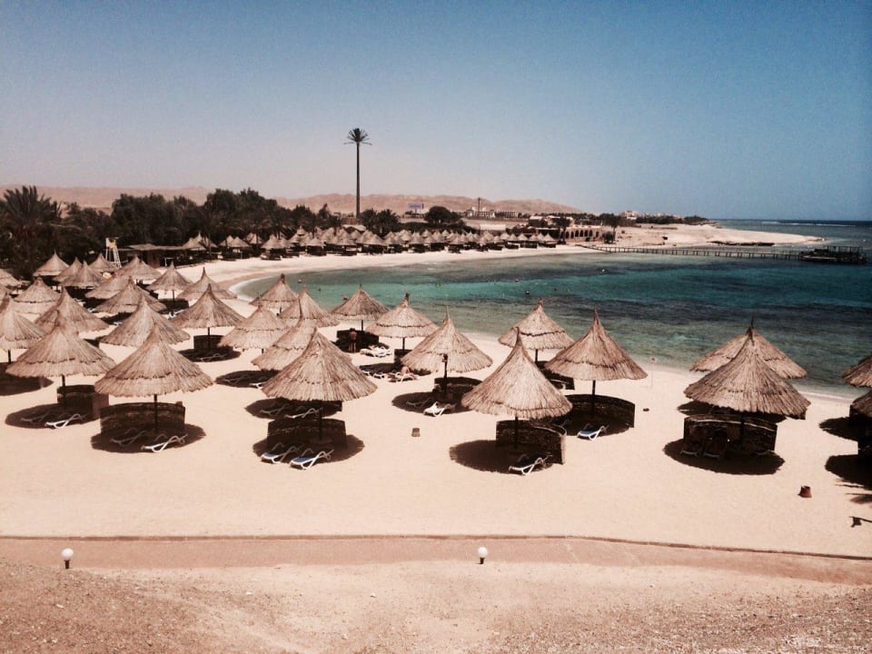 Sicht vom Balkon Mövenpick Resort El Quseir