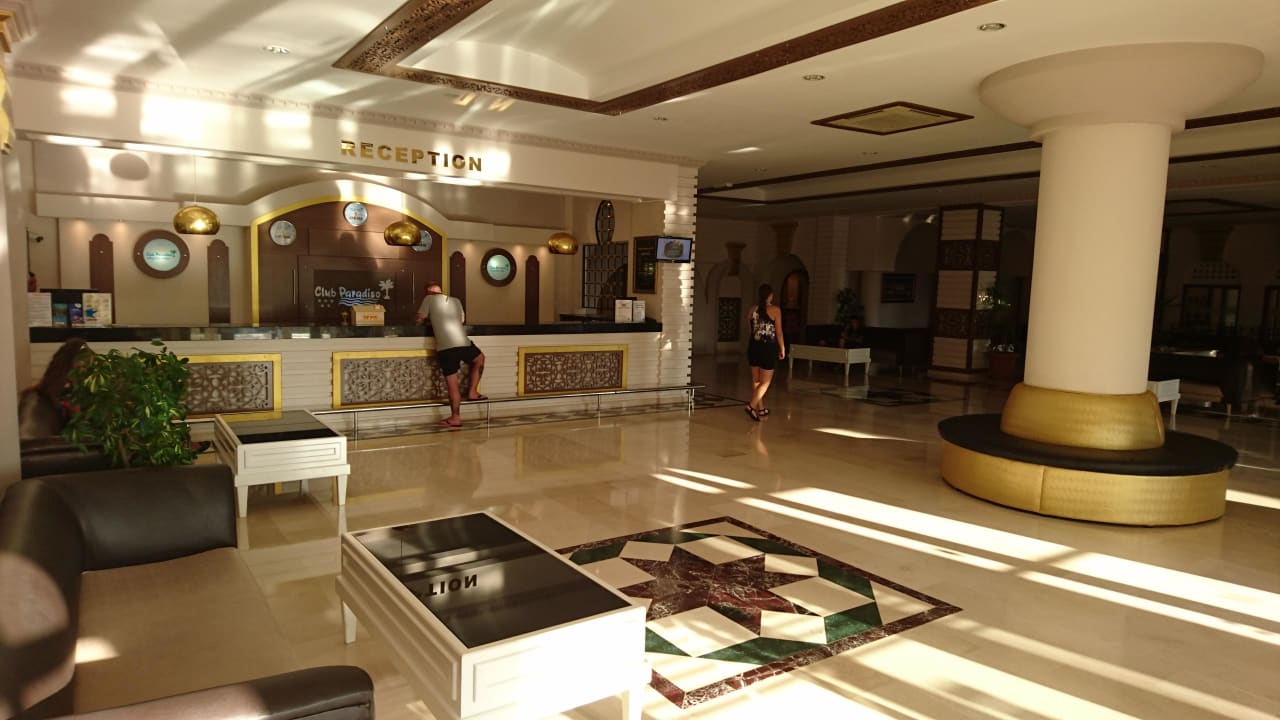 Lobby Hotel Club Paradiso