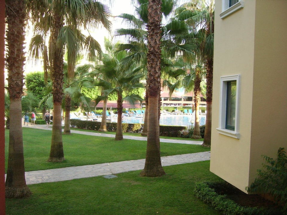 Unser Blick vom Balkon Miramare Queen Hotel