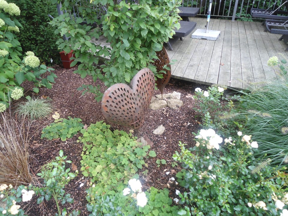 Der   wunderschöne Garten Hotel Sterr