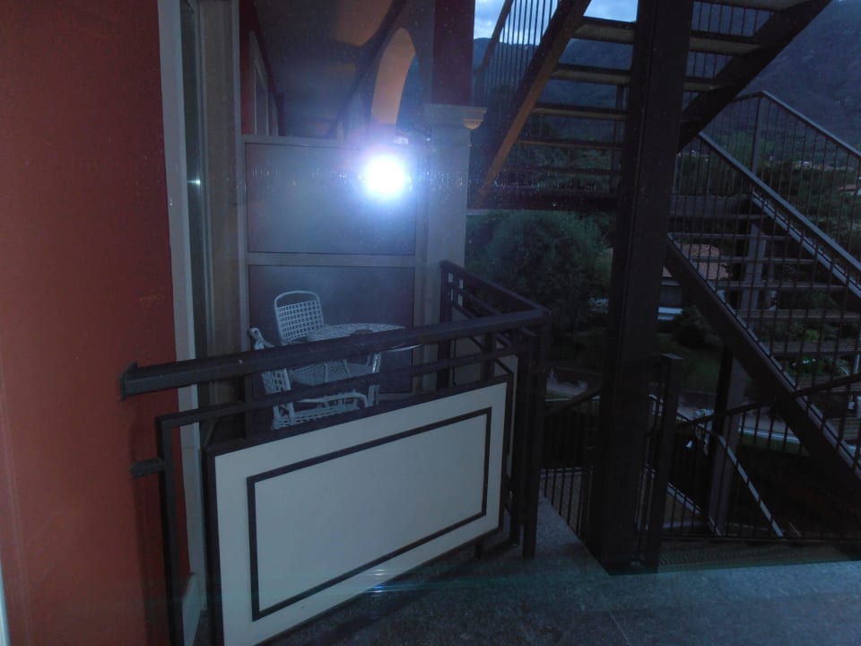 Ein kleiner Balkon  Hotel Splendid