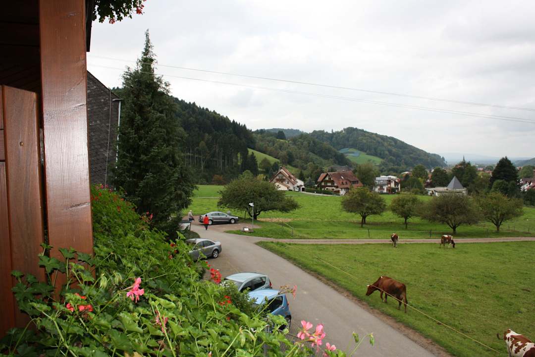Aussicht vom Balkon Hotel Tobererhof