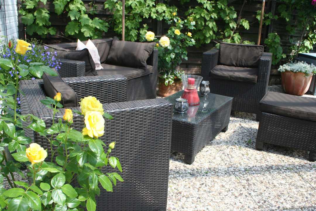 Terrasse Gästehaus Wattenmeer