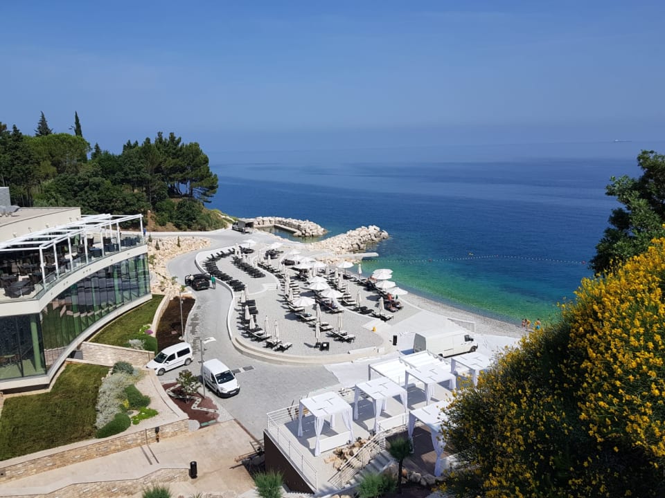 Ausblick Kempinski Hotel Adriatic Istria Croatia