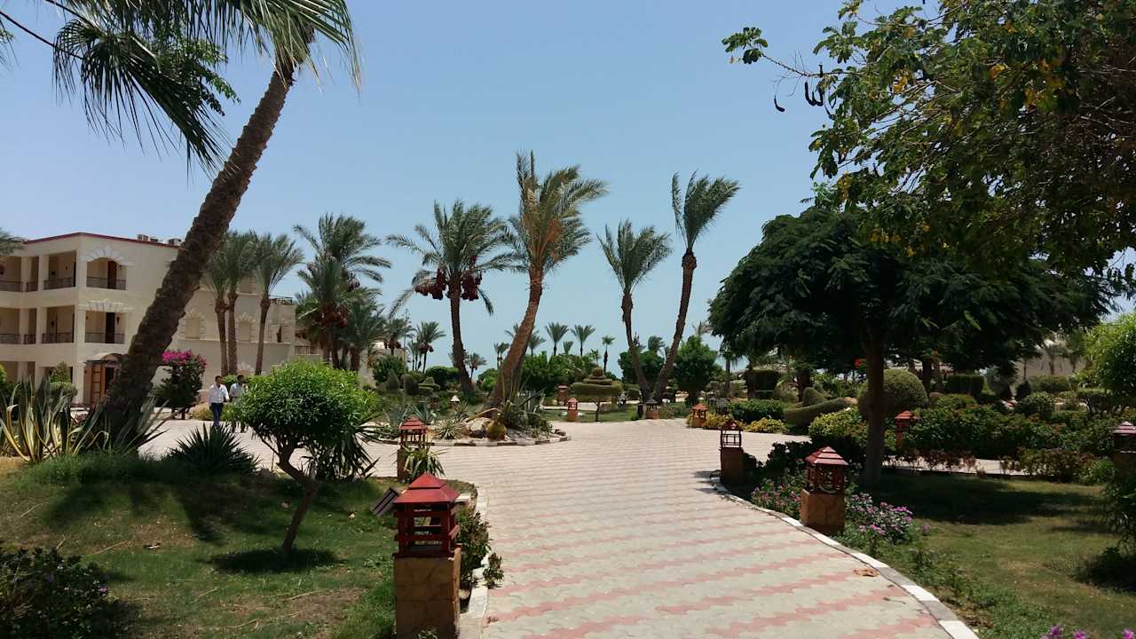 Gartenanlage Regency Plaza Aqua Park & Spa