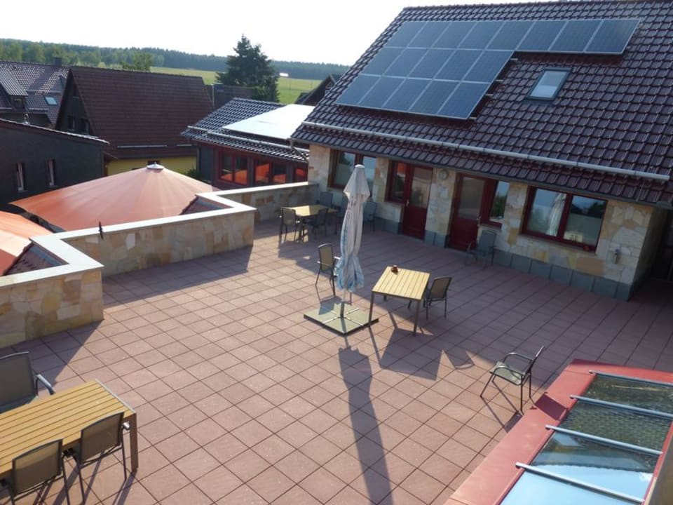 Ausblick Gasthof Brauner Hirsch