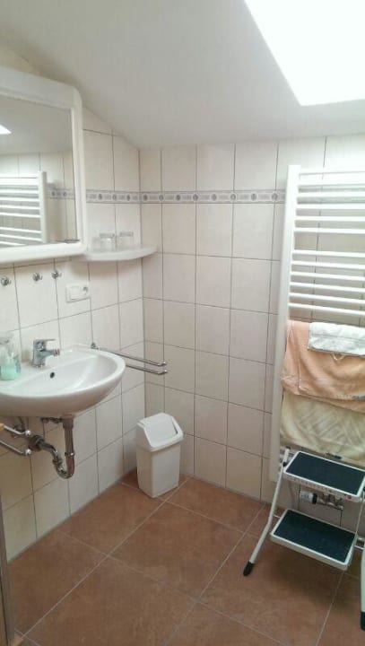 Badezimmer mit Toilette Pension Naglerlehen
