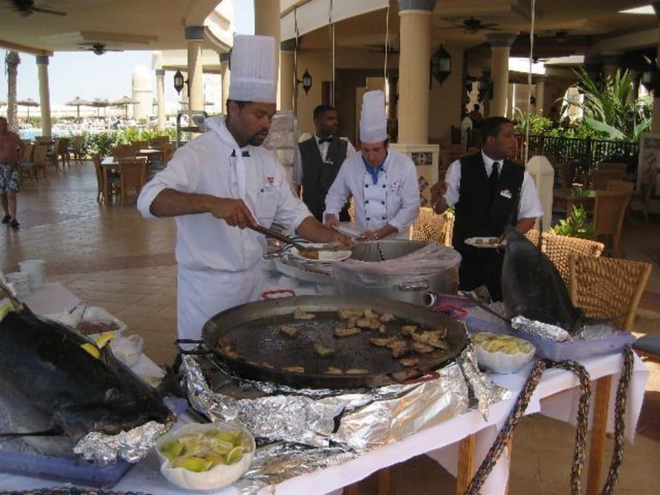 Gegrillter Thunfisch Hotel Riu Karamboa