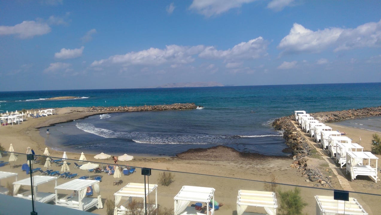 Von der Terrasse Knossos Beach Bungalows Suites Resort & Spa