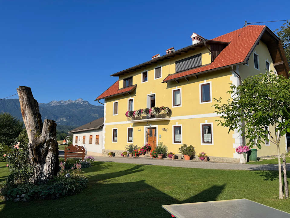 Außenansicht Rutarhof - Urlaub am Bauernhof