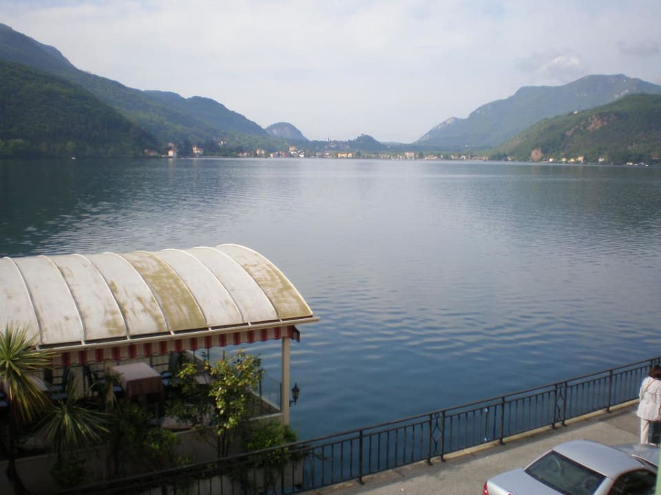 Ausblick vom Balkon Hotel Carina Carlton