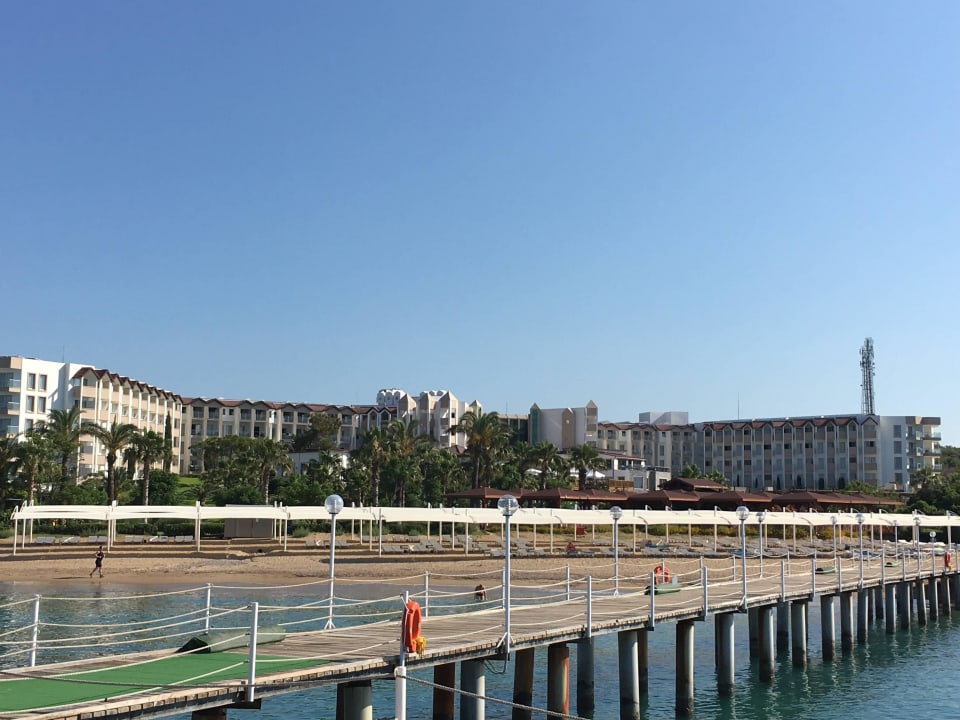Vom Badesteg aus gesehen Arcanus Hotels Sorgun