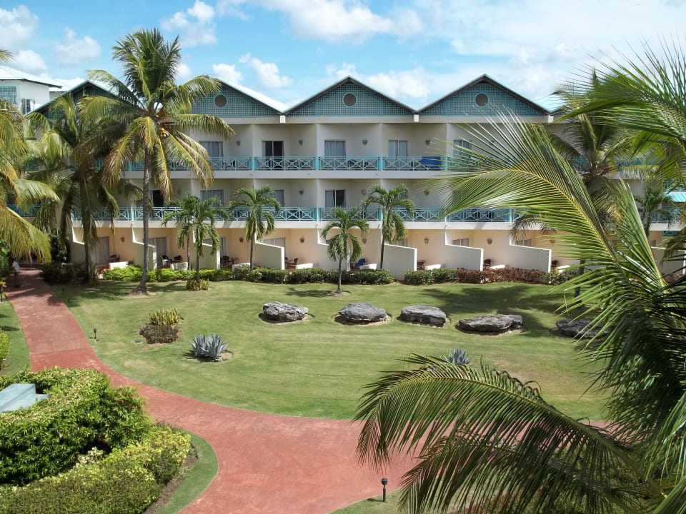 Blick vom Zimmerbalkon 3309 Dreams La Romana Resort & Spa