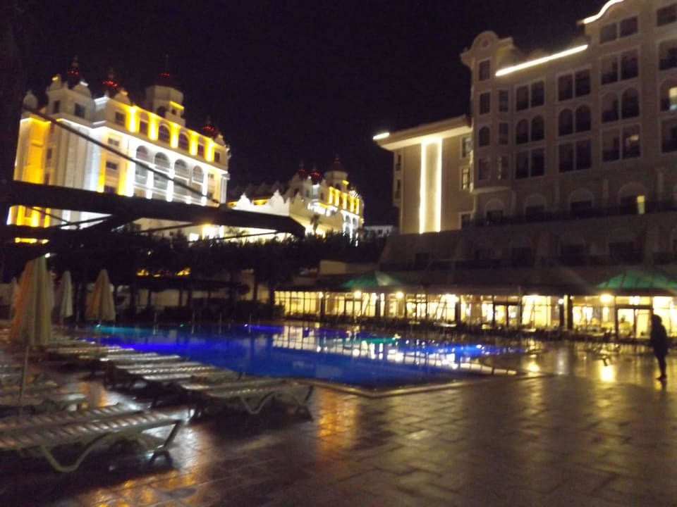 Relaxpool am Abend Hotel Sultan of Side
