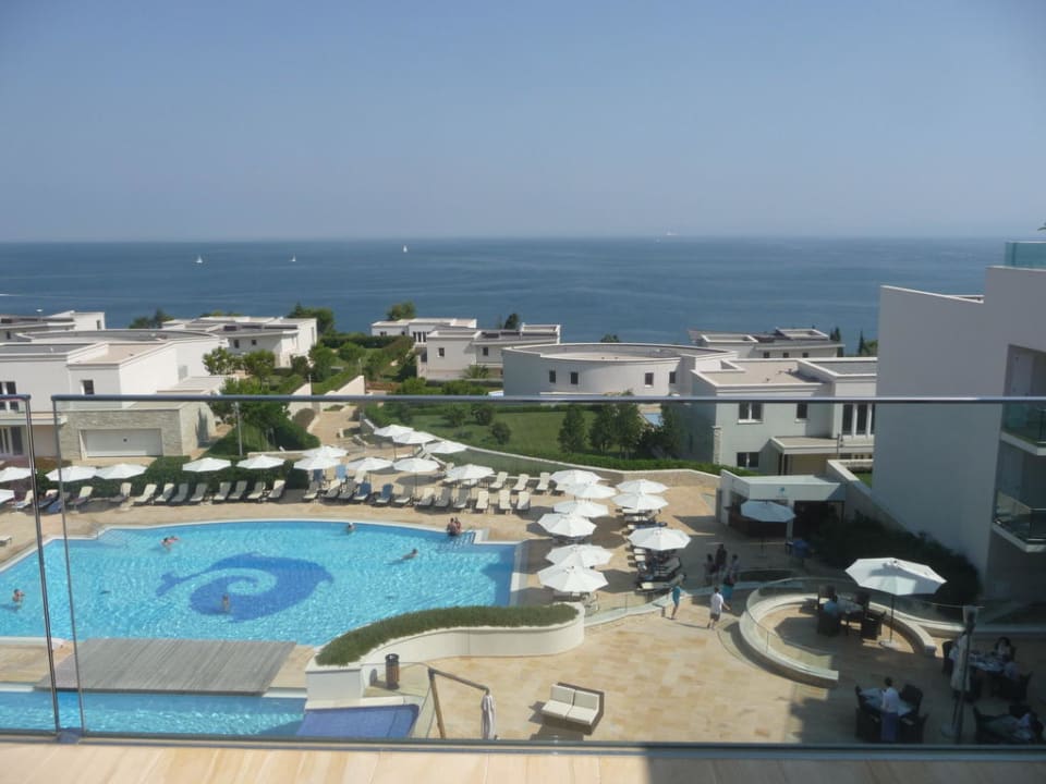Blick von der Junior Suite Kempinski Hotel Adriatic Istria Croatia
