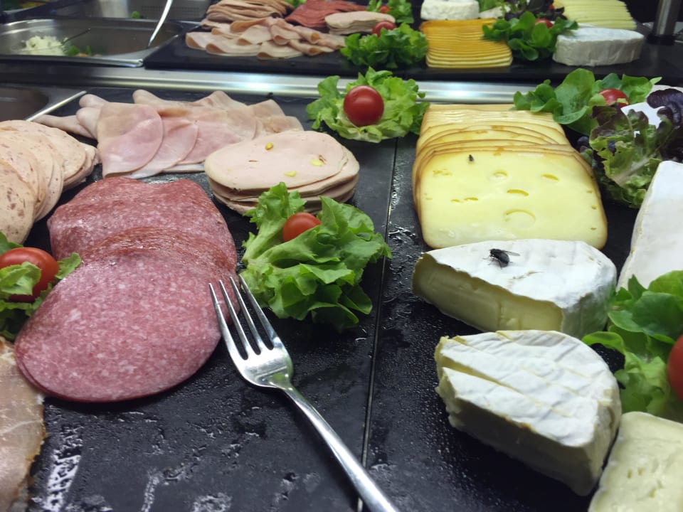 Frühstücken mit Schmeißfliegen Meister Bär Hotel Frankenwald