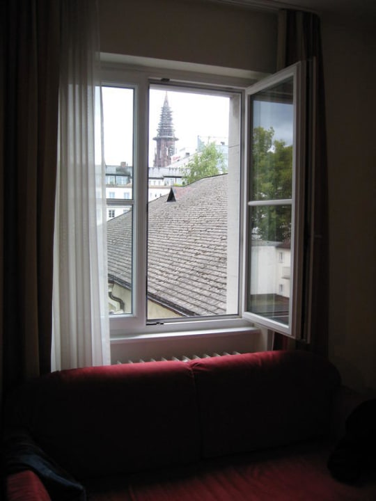Blick auf das Münster  Stadthotel Freiburg Kolping Hotels & Resorts