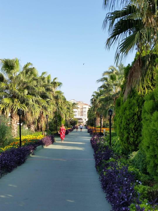 Weg zum Strand Trendy Aspendos Beach Hotel