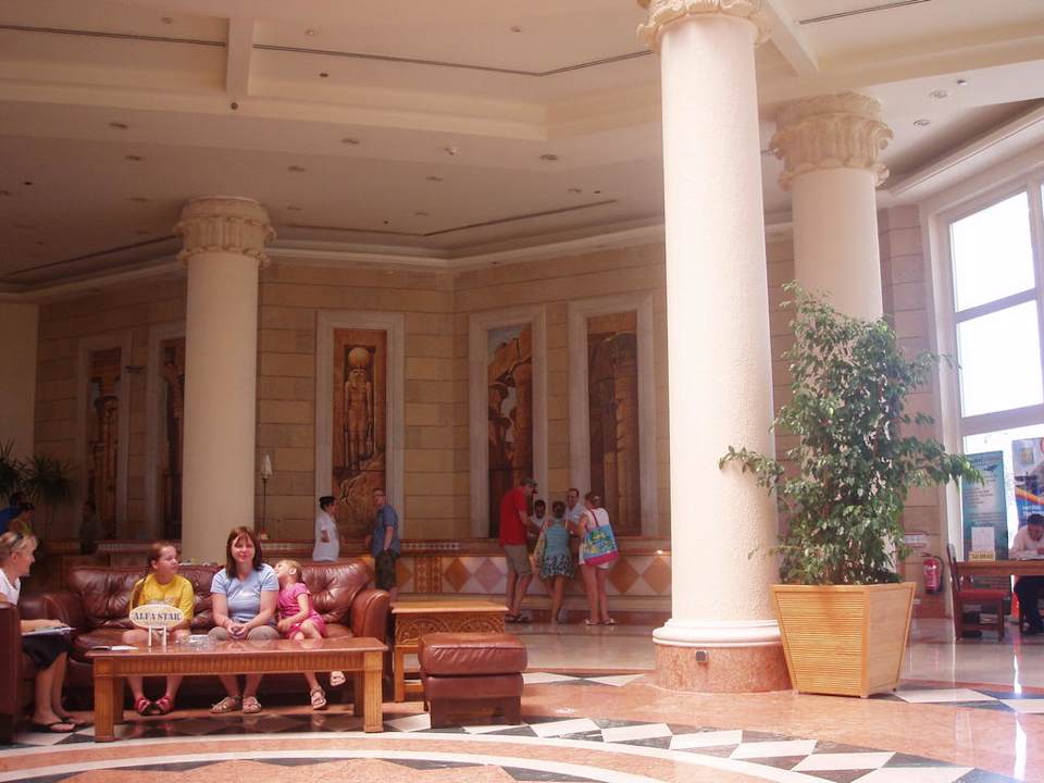 Hotel - recepcja Safir Sharm Waterfalls Resort